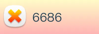 6686 logo